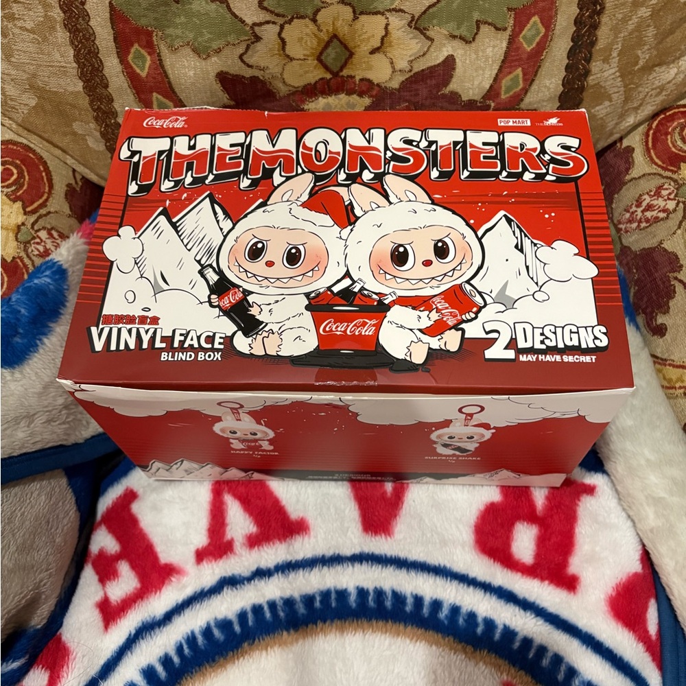 Labubu The Monsters Coca Cola Series Series *EMPTY COLLECTOR BOX* Including Bag
